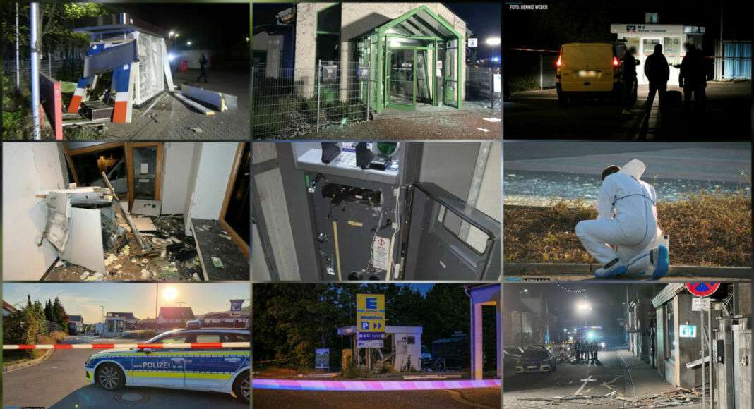 Sprengung geldautomat