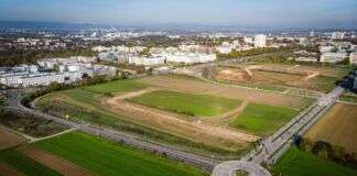 Life Science Campus Mainz Aerial Photograph End of 2022 copy