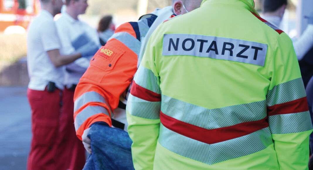 Notarzt, Unfall