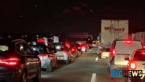 Hechtsheimer tunnel auf der a60 bei mainz gesperrt Stau1 e1675879241420