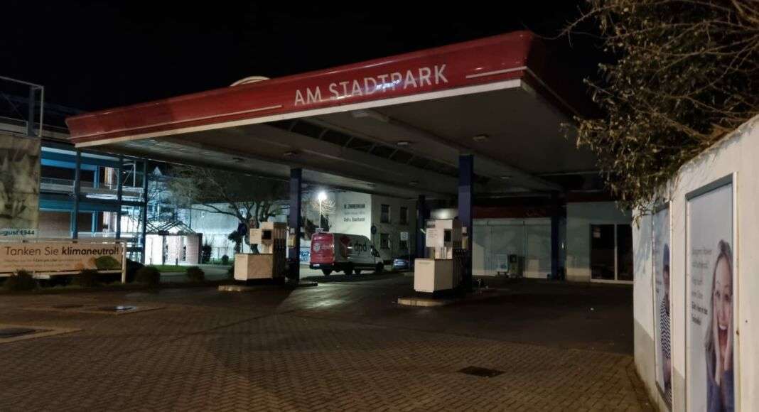 Tankstelle Rüsselsheim