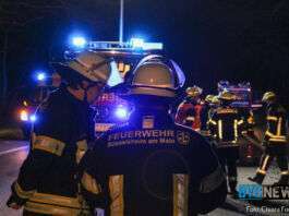 Feuerwehreinsatz in Rüsselsheim