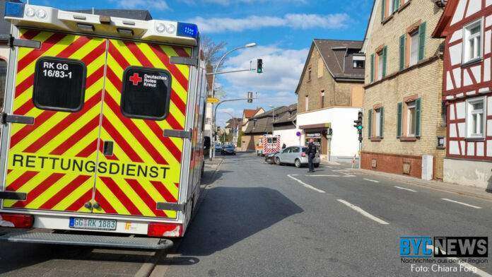 Verkehrsunfall in Bischofsheim