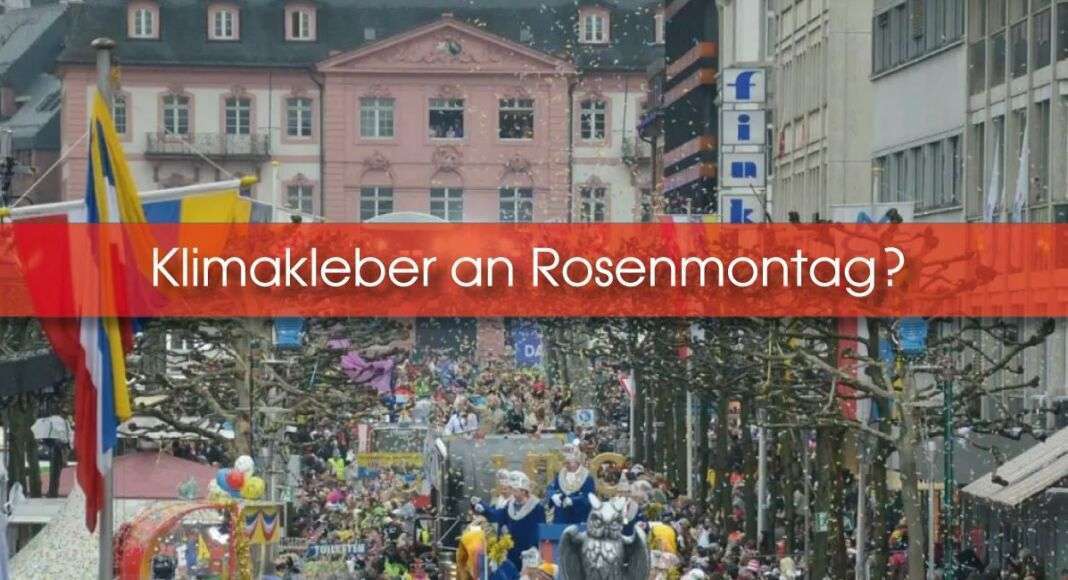 Klimakleber an Rosenmontag