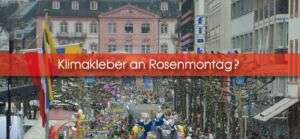 Klimakleber an rosenmontag