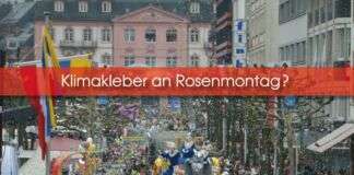 Klimakleber an Rosenmontag