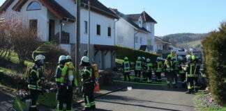 Großeinsatz der Feuerwehr in Wallhausen