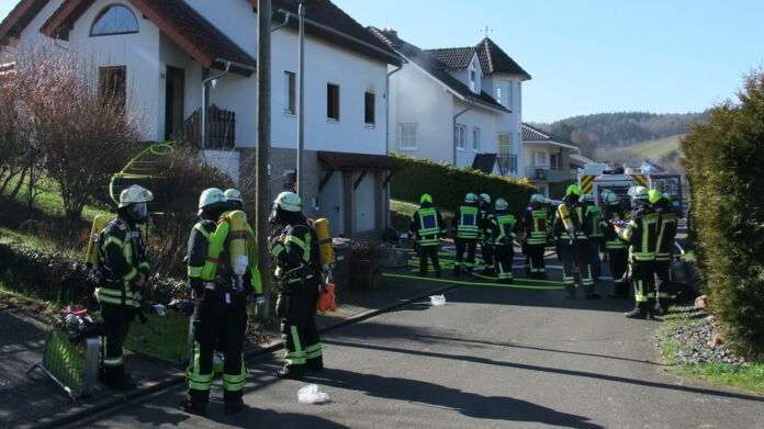 Großeinsatz der Feuerwehr in Wallhausen