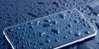 Smartphone I-Phone Wasser