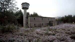 Lost-place: militärische gebäude in friedlicher umgebung bei ludwigswinkel