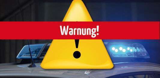 Warnung der Polizei