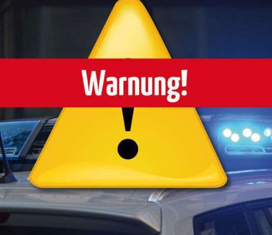Warnung der Polizei