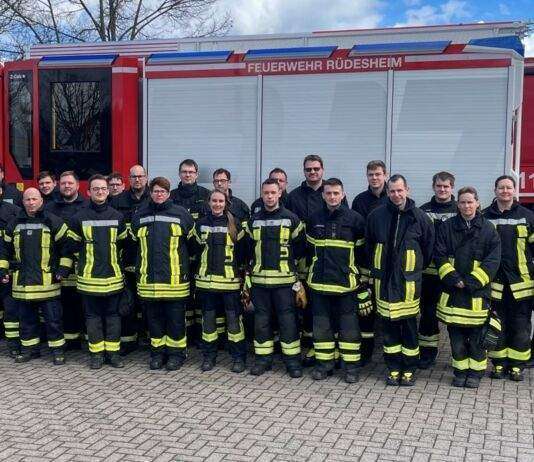 Feuerwehrausbildung VG Rüdesheim