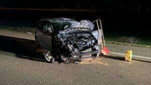 Unterführung für fußgänger in rüsselsheim gesperrt