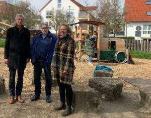 Wiedereröffnung des spielplatzes „marc-chagall-straße“ in mainz-drais