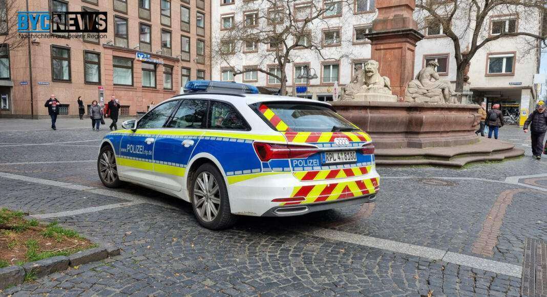 Neubrunnenplatz Polizei Mainz