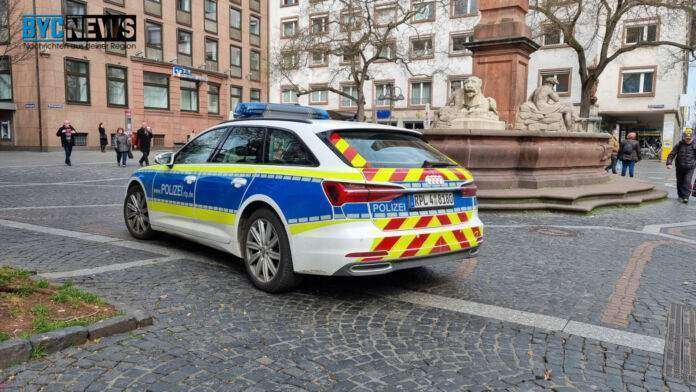 Neubrunnenplatz Polizei Mainz