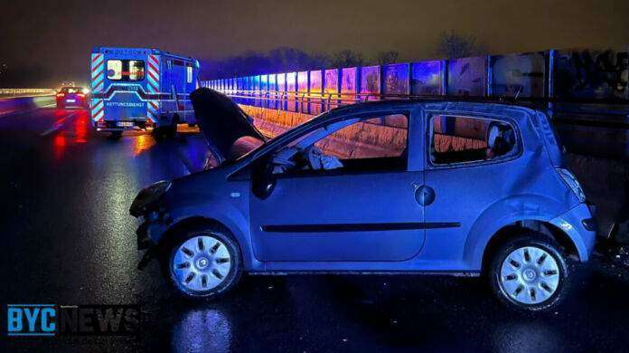 Unfall auf der A60 Unfall auf der A60