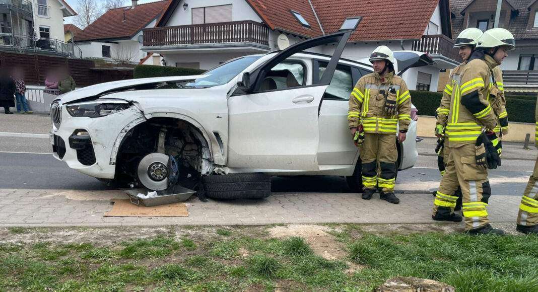 Unfall zwischen Ebersheim und Zornheim