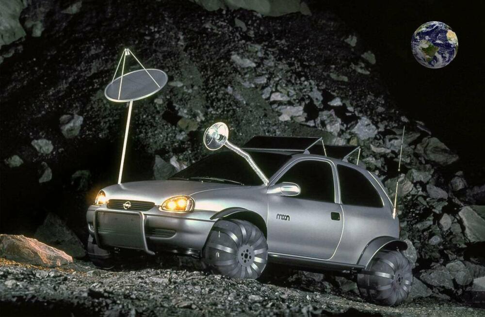 Aus rüsselsheim in den weltraum: opel enthüllt den corsa moon ii Aus rüsselsheim in den weltraum: opel enthüllt den corsa moon ii