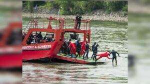 Alljährliches anschwimmen in wiesbaden für den guten zweck