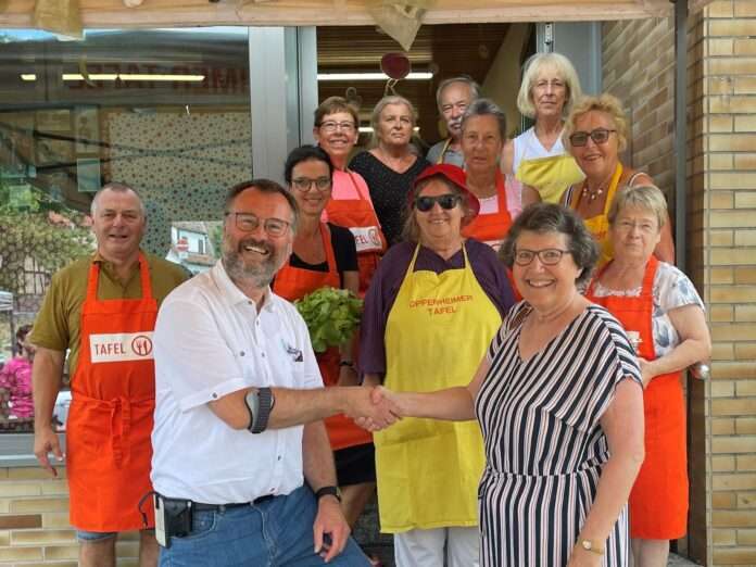 Besuch Tafel Oppenheim 11.07.2023