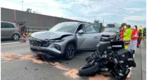 83-jähriger fährt auf der a61 in motorrad 83-jähriger fährt auf der a61 in motorrad