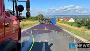 Vollsperrung zwischen wackernheim und ingelheim