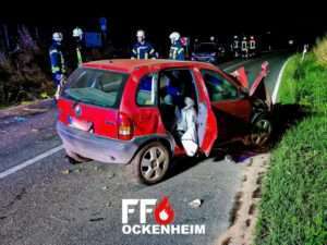 Opel-fahrer verunfallt zwischen gau-algesheim und appenheim 1