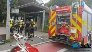 Mainz: feuerwehreinsatz in der oberstadt