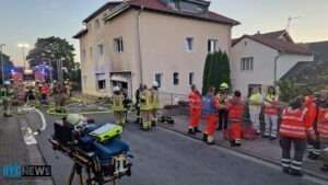 Feuerwehr bekämpfte wohnungsvollbrand in nieder-olm 1