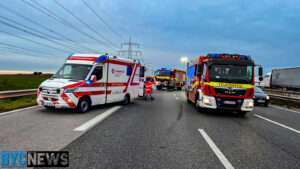 Unfall auf der a60 bei mainz - autofahrer beschimpft einsatzkräfte Unfall auf der a60 bei mainz - autofahrer beschimpft einsatzkräfte