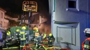 Rheingau: großeinsatz der feuerwehr in geisenheim Rheingau: großeinsatz der feuerwehr in geisenheim 1