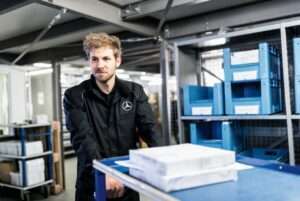 Werner & mertz spendet 160 voll bepackte paletten an die tafel 1