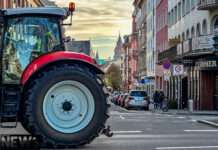 Mainz: Spontandemo der Landwirte am Mittwoch