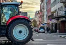 Mainz: Spontandemo der Landwirte am Mittwoch