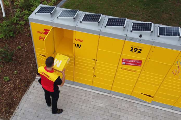 solarbetriebene Packstation