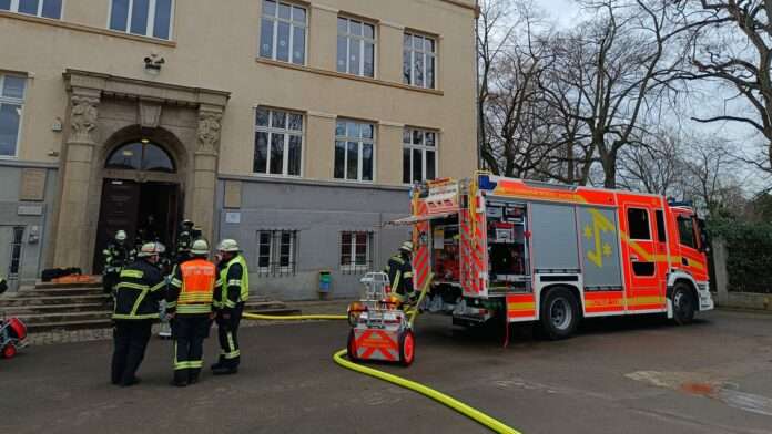 Brandeinsatz Parkschule