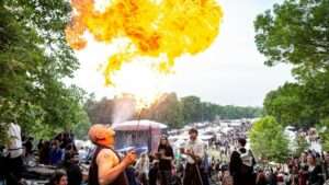 Mittelalter-spektakel in worms