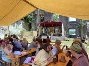 Veranstaltung: mittelaltermarkt auf der burgruine landskron in oppenheim
