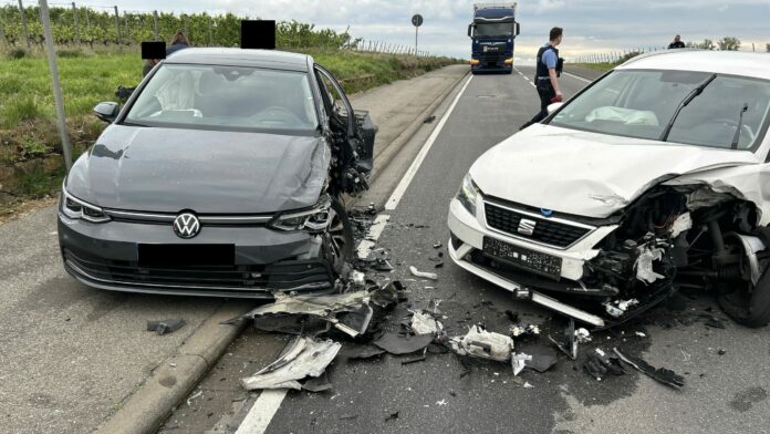 Unfallstelle B 40