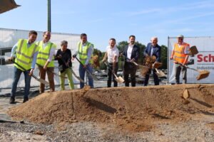 Spatenstich für die neue bioabfallvergärungsanlage im kreis groß-gerau