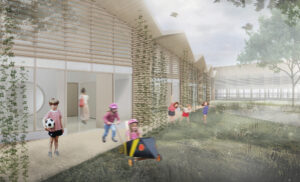 Neue kita und schulsporthalle am zollhafen mainz geplant Neue kita und schulsporthalle am zollhafen mainz geplant