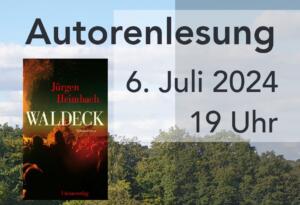 Autorenlesung auf burg waldeck, mit jürgen heimbach