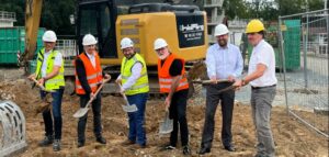 Spatenstich zum neuen betriebsgebäude der kläranlage in mörfelden-walldorf 1