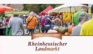 Rheinhessischer landmarkt in dexheim: wein, genuss und kunst im herbst