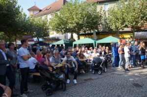 Sperrung der mathildenstraße in kostheim