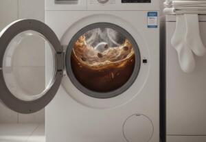 Kaffee in waschmaschine