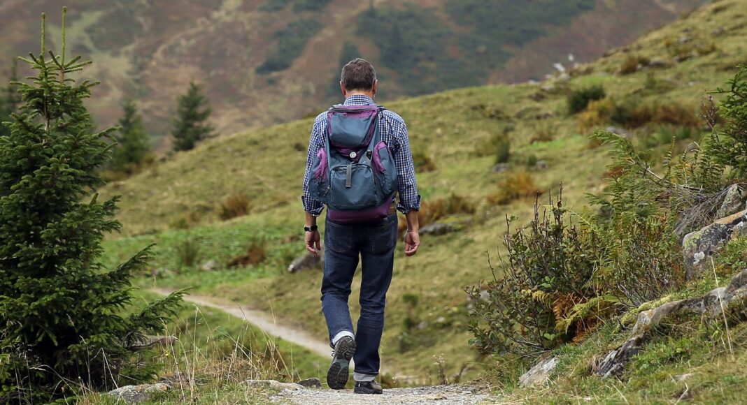 Wandern, Spazieren gehen, Wandern, Spazieren gehen,