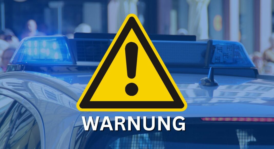 Warnung der Polizei